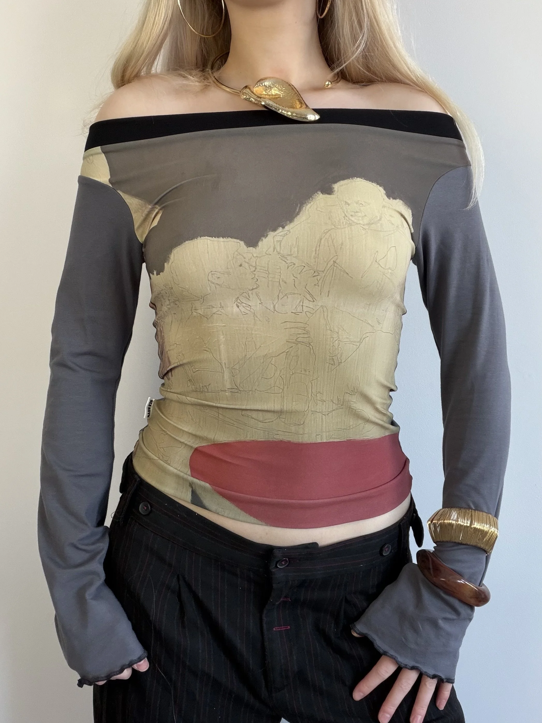 20% 'Between Conversations' Long Sleeve Top [LTD EDITION]