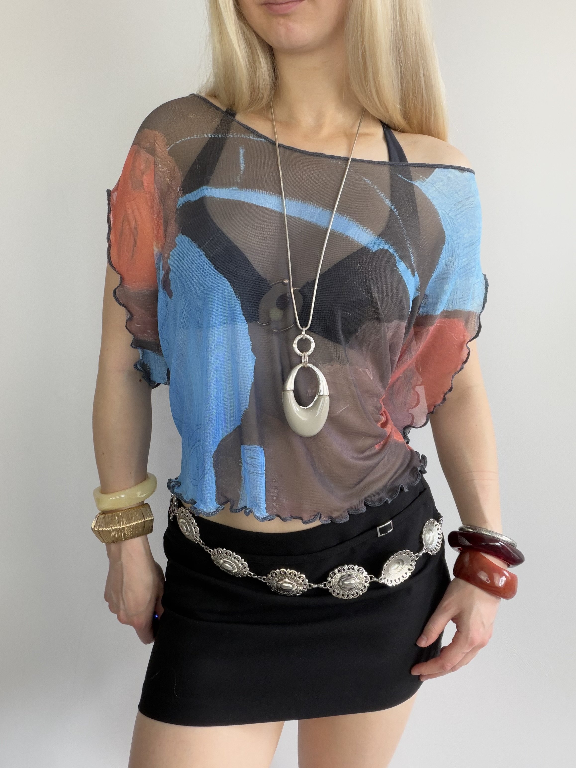 'Last Light' Tie Up  Slouch Top 3.0