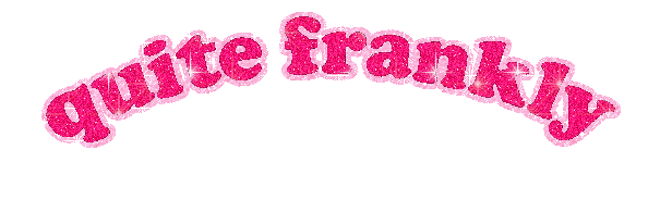 Pink, sparkly logo for Kimmy Bartle's blog about design life, writing, ADHD, and astrology