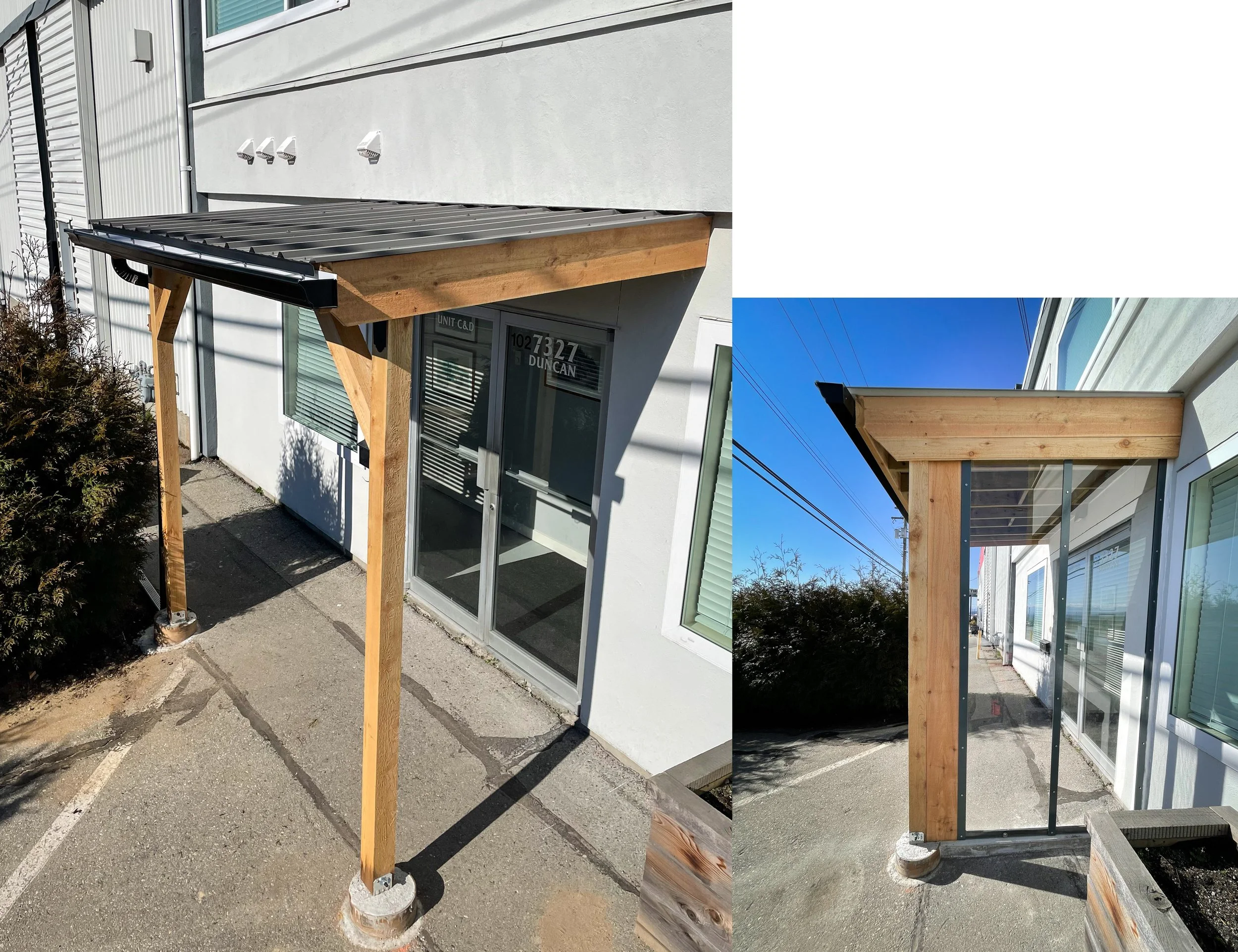 Building improvements Powell River B.C. Canada Stacked Constrution