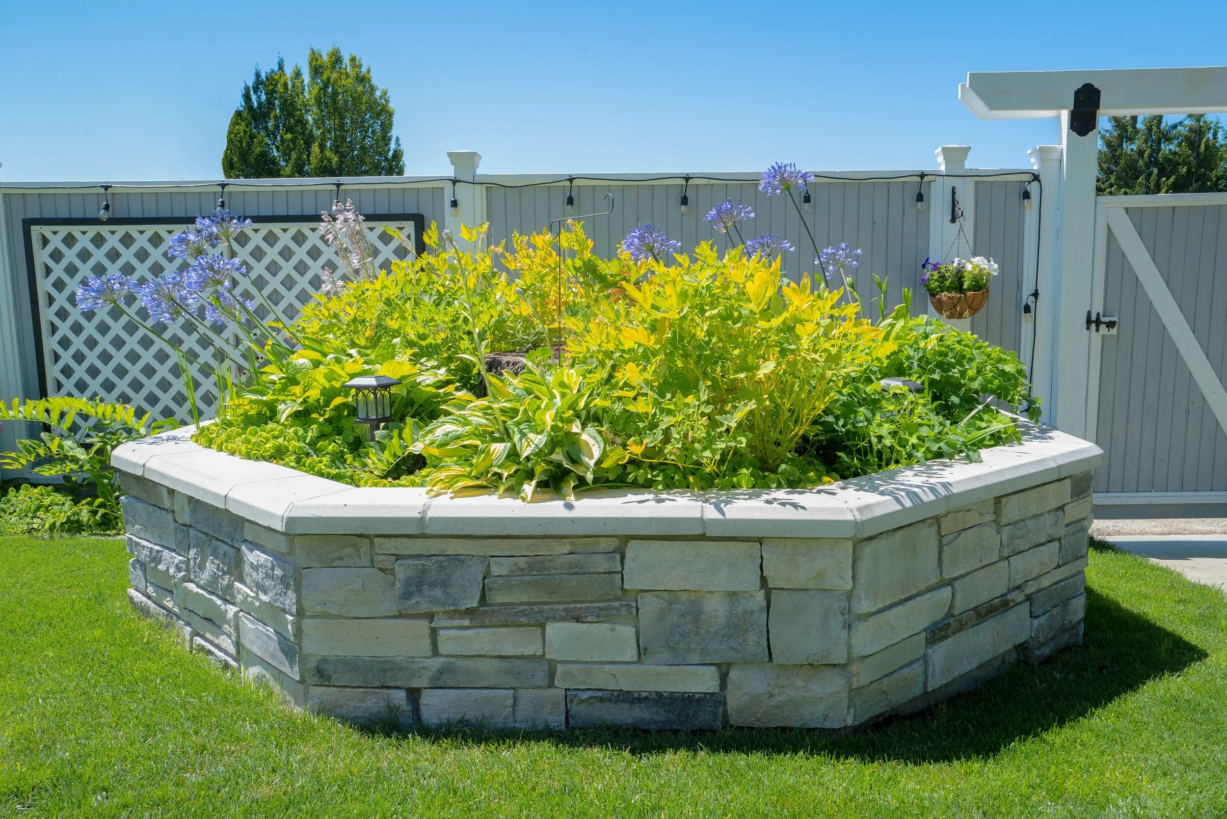 Stacked construction Powell River B.C. Custom Masonry