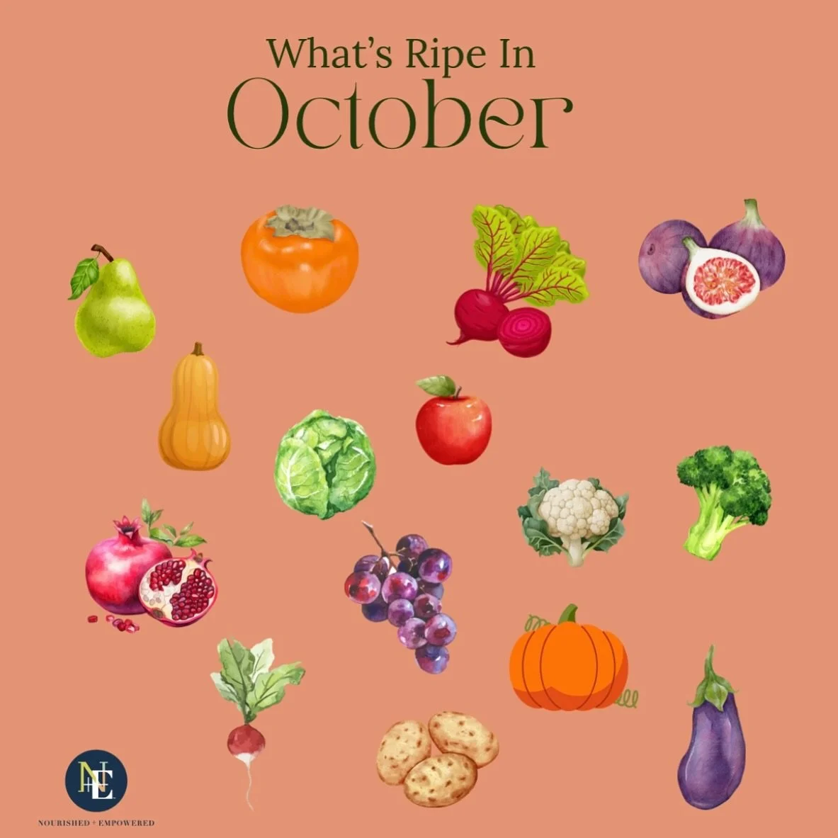 You&rsquo;re monthly seasonal eating guide &hellip; 
These foods carry the most minerals, vitamins and light code that is perfectly designed to help you thrive right now!  God doesn&rsquo;t miss a beat when it comes to that supply!  Eat up and enjoy!