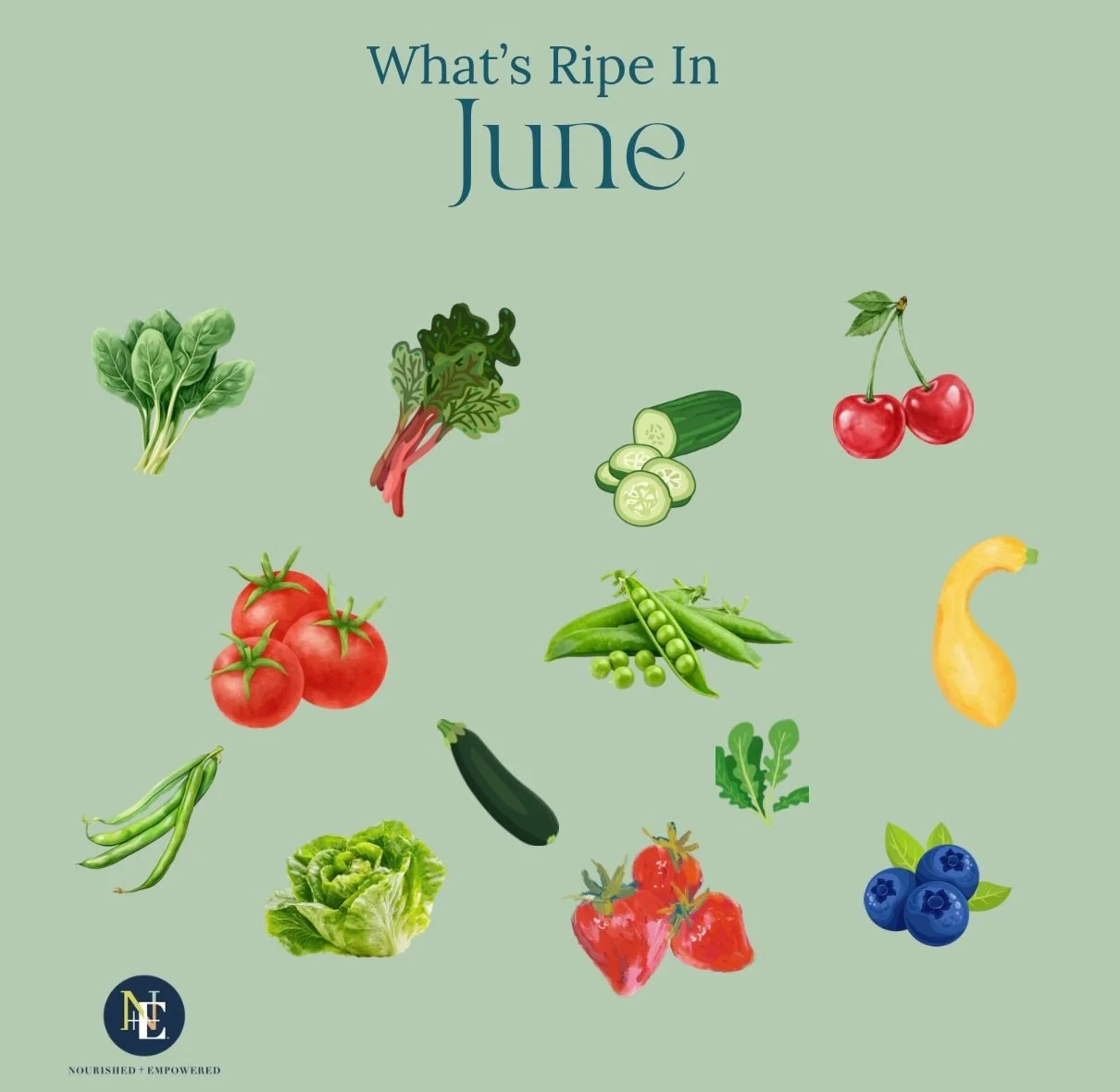 The best of what June has for us!  Seasonal is always best:)