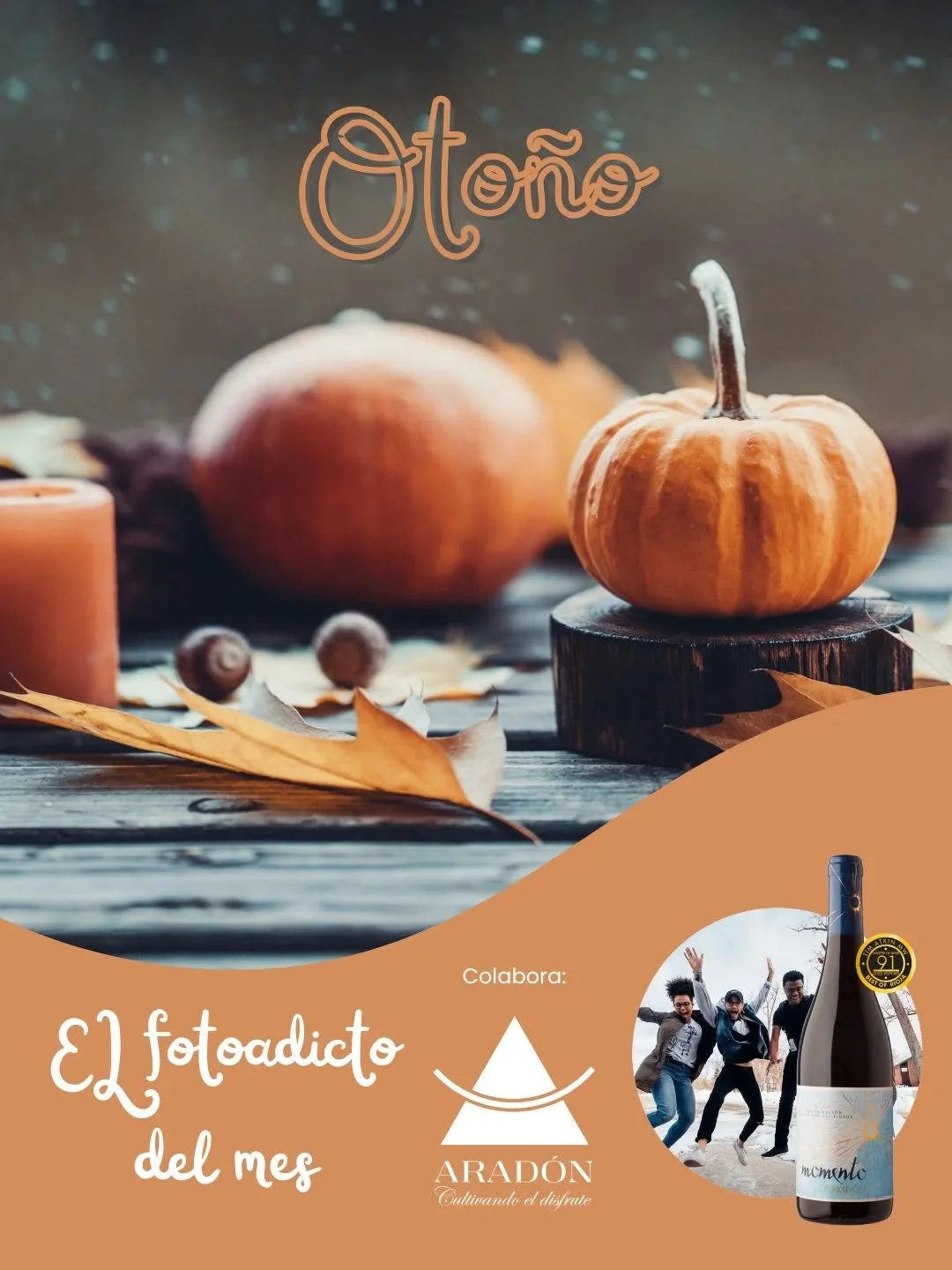 📸🍁 &iexcl;NUEVA TEM&Aacute;TICA DEL MES!
El concurso m&aacute;s esperado por todos los amantes de la fotograf&iacute;a sigue su curso:
📷 &iexcl;El FotoAdicto del Mes!

&iquest;Preparado para capturar la magia del oto&ntilde;o? 🍂✨

🎉 Tem&aacute;t
