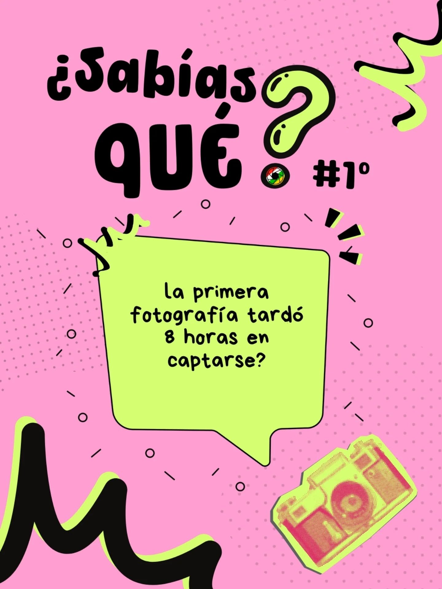 Estamos de estreno! ✨
Inauguramos el primer &iquest;Sab&iacute;as que&hellip;? de Fotoadictos 

Ser&aacute; un espacio semanal donde hablaremos de historia, curiosidades y an&eacute;cdotas de la fotograf&iacute;a 📸
Desde los or&iacute;genes m&aacute