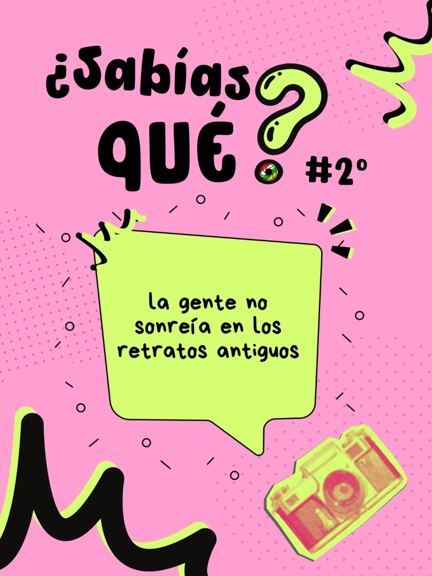 ✨ &iexcl;Es mi&eacute;rcoles! ✨
Hora de nuestro &ldquo;&iquest;Sab&iacute;as que&hellip;?&rdquo; de fotograf&iacute;a 📸

Hoy: en los retratos antiguos, nadie sonre&iacute;a. Exposiciones largas y normas de la &eacute;poca lo hac&iacute;an casi impos