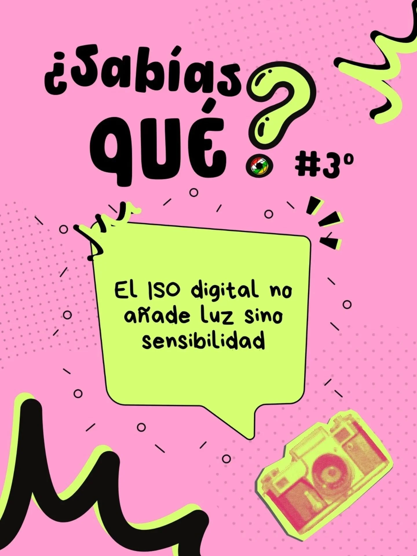 Dato curioso #3 📸
El ISO no a&ntilde;ade luz, amplifica la se&ntilde;al.
Entender esto cambia c&oacute;mo expones&hellip; y c&oacute;mo decides.

Seguimos desmontando mitos. &iquest;Te quedas para el #4? 👀

#sabiasque #iso #fotoadictosrioja