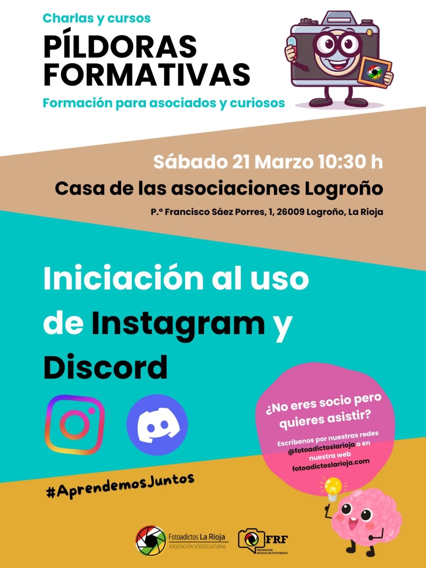 🌟 &iexcl;Vuelven las p&iacute;ldoras formativas en Fotoadictos La Rioja! 🌟

Si te gusta la fotograf&iacute;a, tienes curiosidad o simplemente quieres aprender algo nuevo, este es tu sitio. Aqu&iacute; creemos que el conocimiento se comparte, y no i