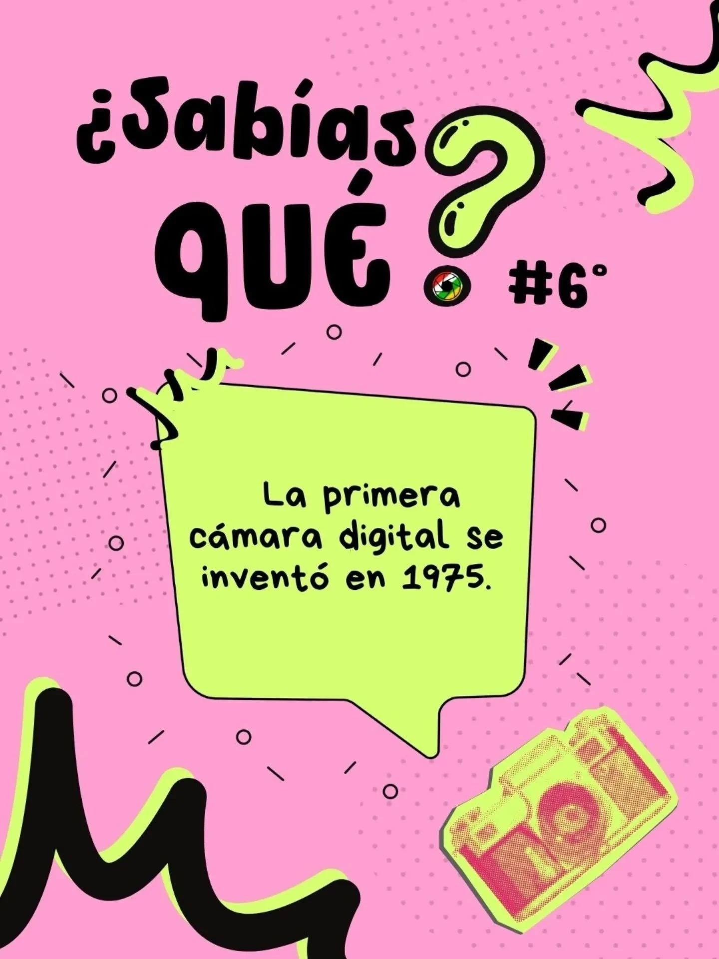 ✨ &iexcl;Ya es mi&eacute;rcoles! Eso significa&hellip; nuevo &ldquo;&iquest;Sab&iacute;as que&hellip;?&rdquo; de fotograf&iacute;a 📸

Hoy viajamos a 1975, cuando el ingeniero Steven Sasson cre&oacute; el primer prototipo de c&aacute;mara digital mie