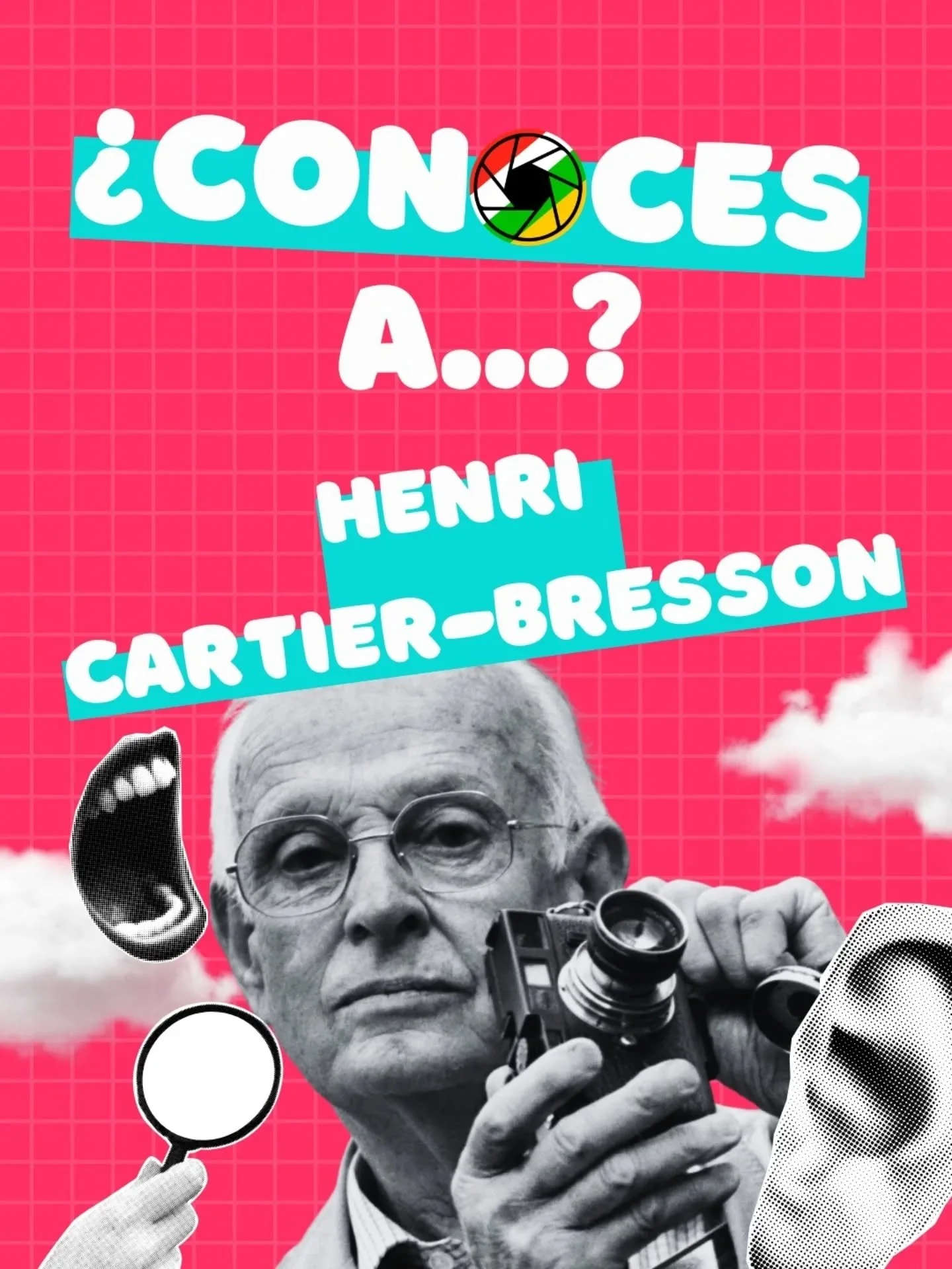 &iquest;Conoces a Henri Cartier-Bresson? 📷✨
Considerado el maestro del &ldquo;momento decisivo&rdquo;, Cartier-Bresson cambi&oacute; para siempre la forma de entender la fotograf&iacute;a. Su objetivo no solo capturaba lo que ve&iacute;a, sino que b