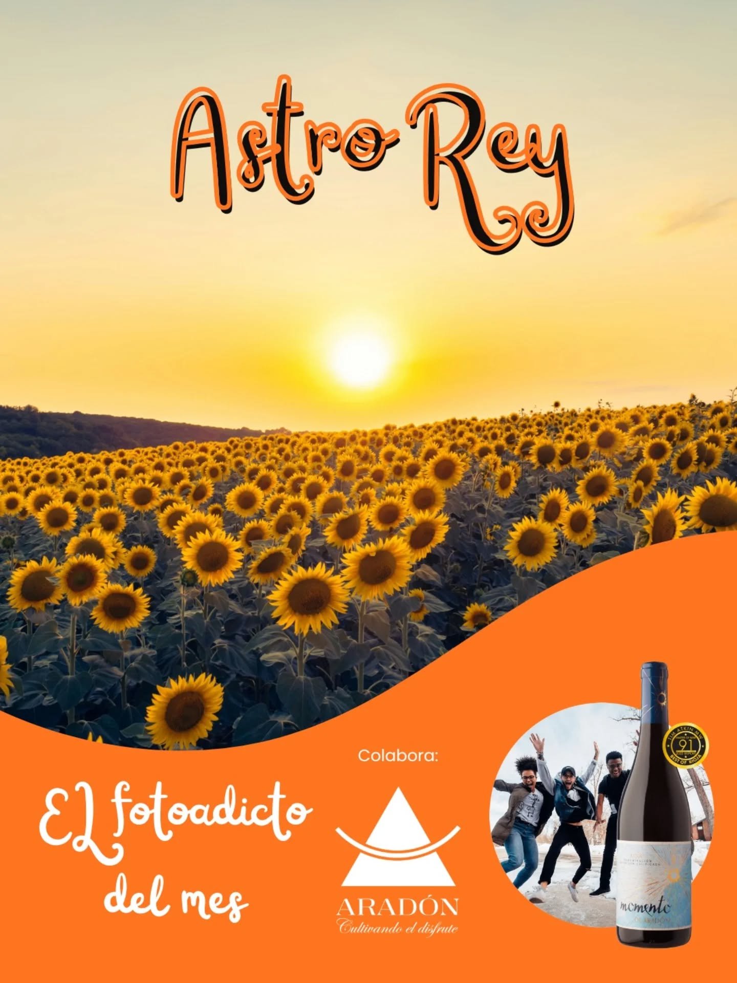 ☀️ JUNIO nos regala los d&iacute;as m&aacute;s largos del a&ntilde;o, cielos llenos de luz y un protagonista absoluto que marca el ritmo de nuestras jornadas: el Sol.

JUNIO &middot; ASTRO REY ☀️🌅

Este mes rendimos homenaje al Astro Rey y a todo lo