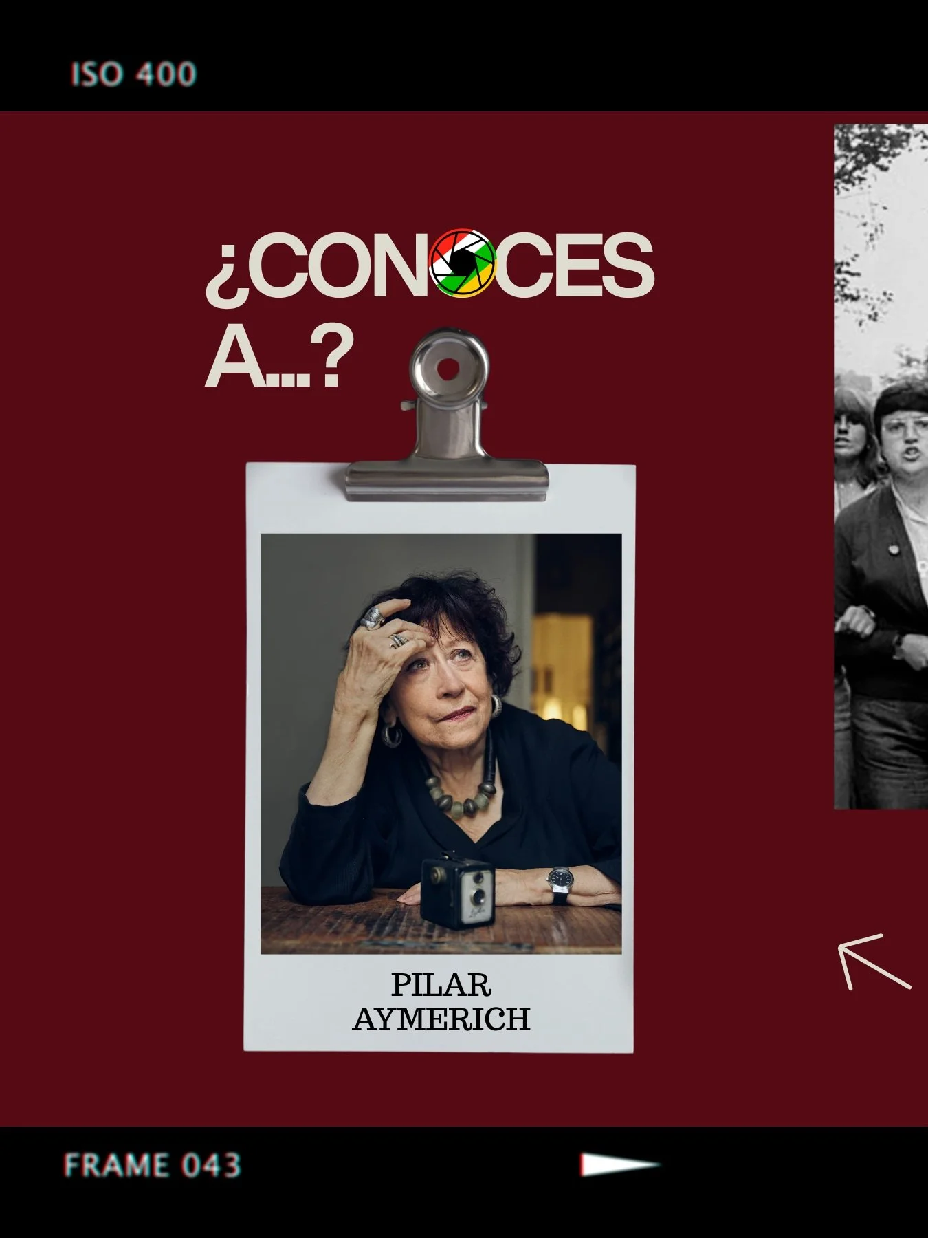 Esta semana nos acercamos a la fotograf&iacute;a de Pilar Aymerich, una mirada comprometida con la sociedad y, especialmente, con las luchas feministas. 📸✊

A trav&eacute;s de su c&aacute;mara, Aymerich document&oacute; algunos de los movimientos so