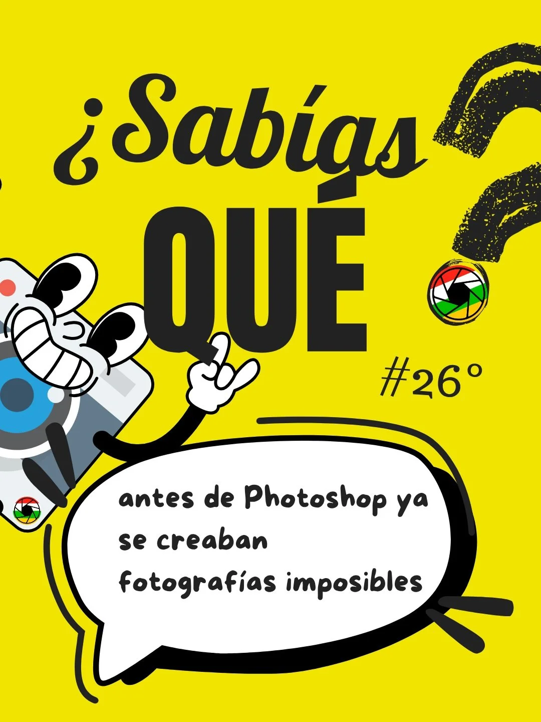 &iquest;Y si te dij&eacute;ramos que los montajes fotogr&aacute;ficos exist&iacute;an mucho antes de Photoshop? 🎭📷

Mucho antes de la edici&oacute;n digital, algunos fot&oacute;grafos ya combinaban negativos, utilizaban dobles exposiciones y creaba
