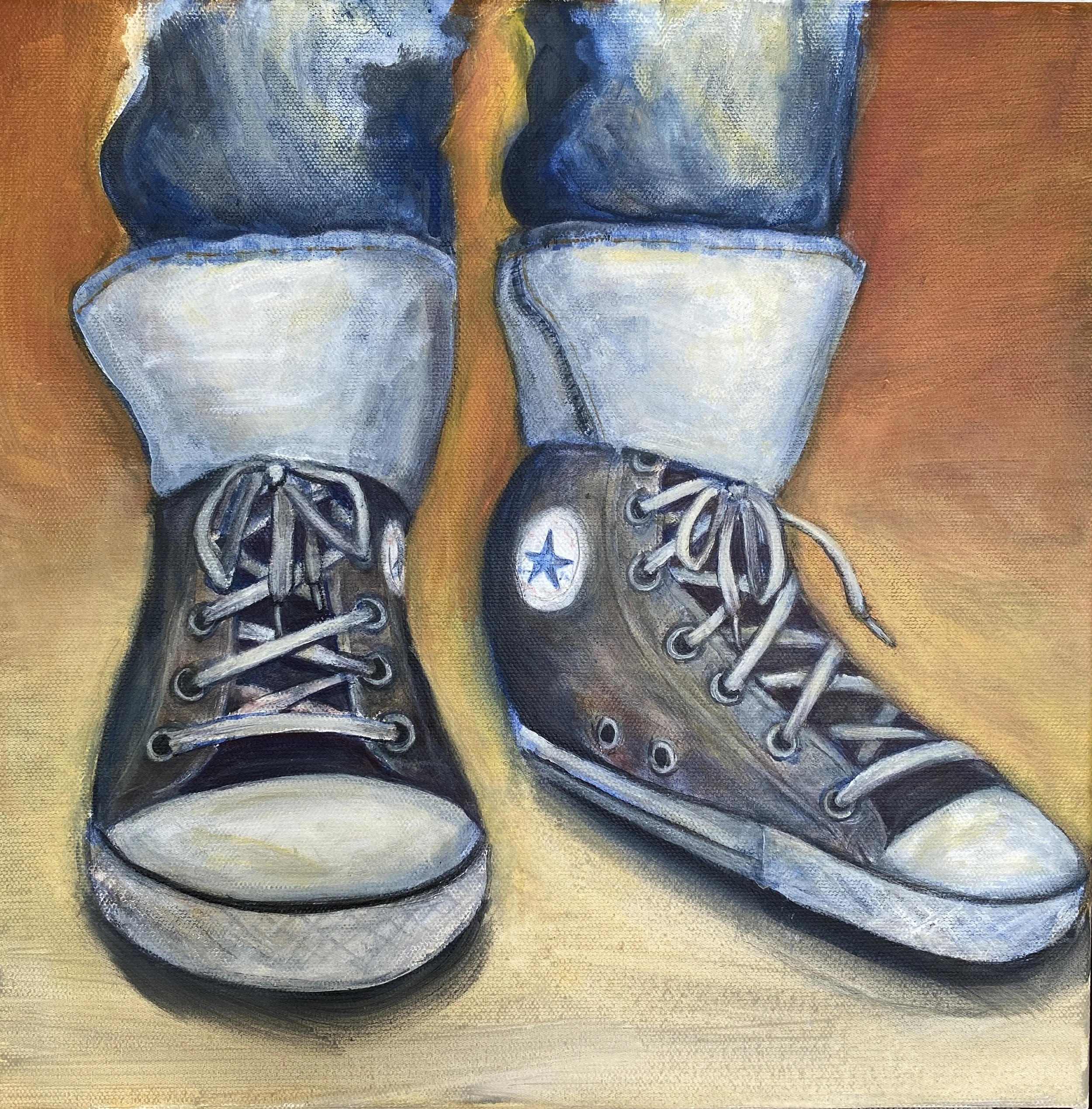 All Stars - 12"x12" acrylic