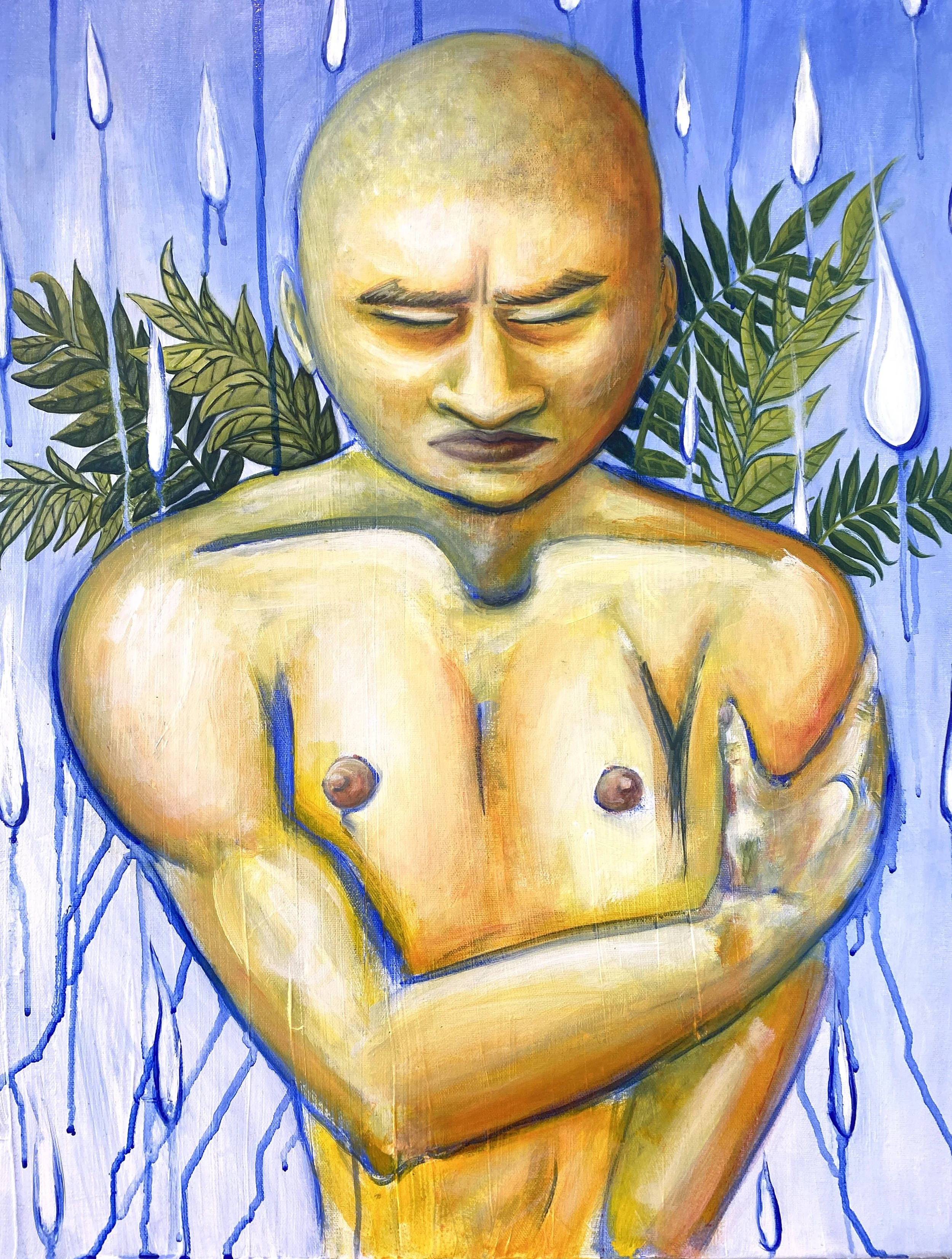 Cry Baby Cry - 24x18"