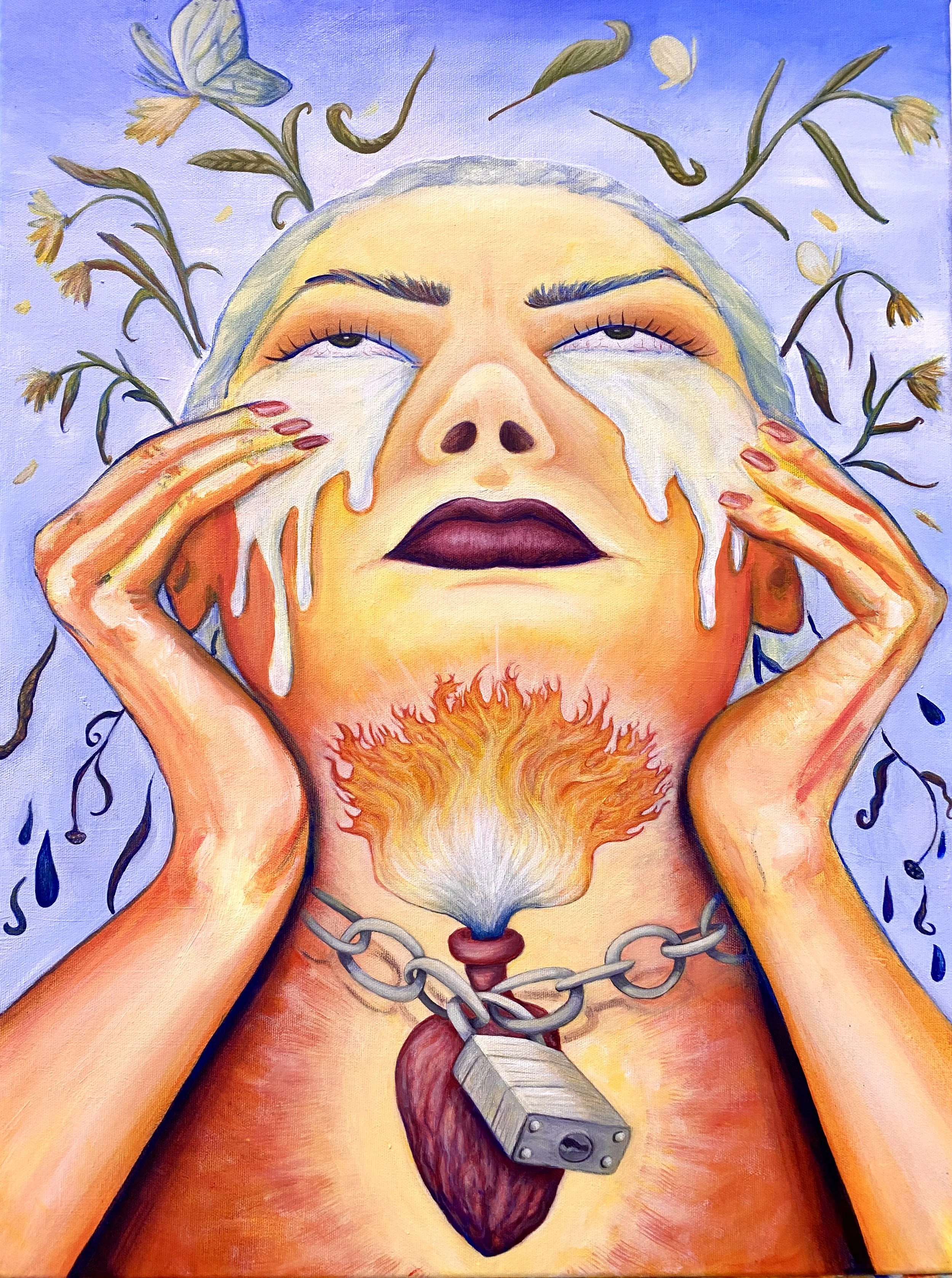 Sacred Earth - 24"x18"