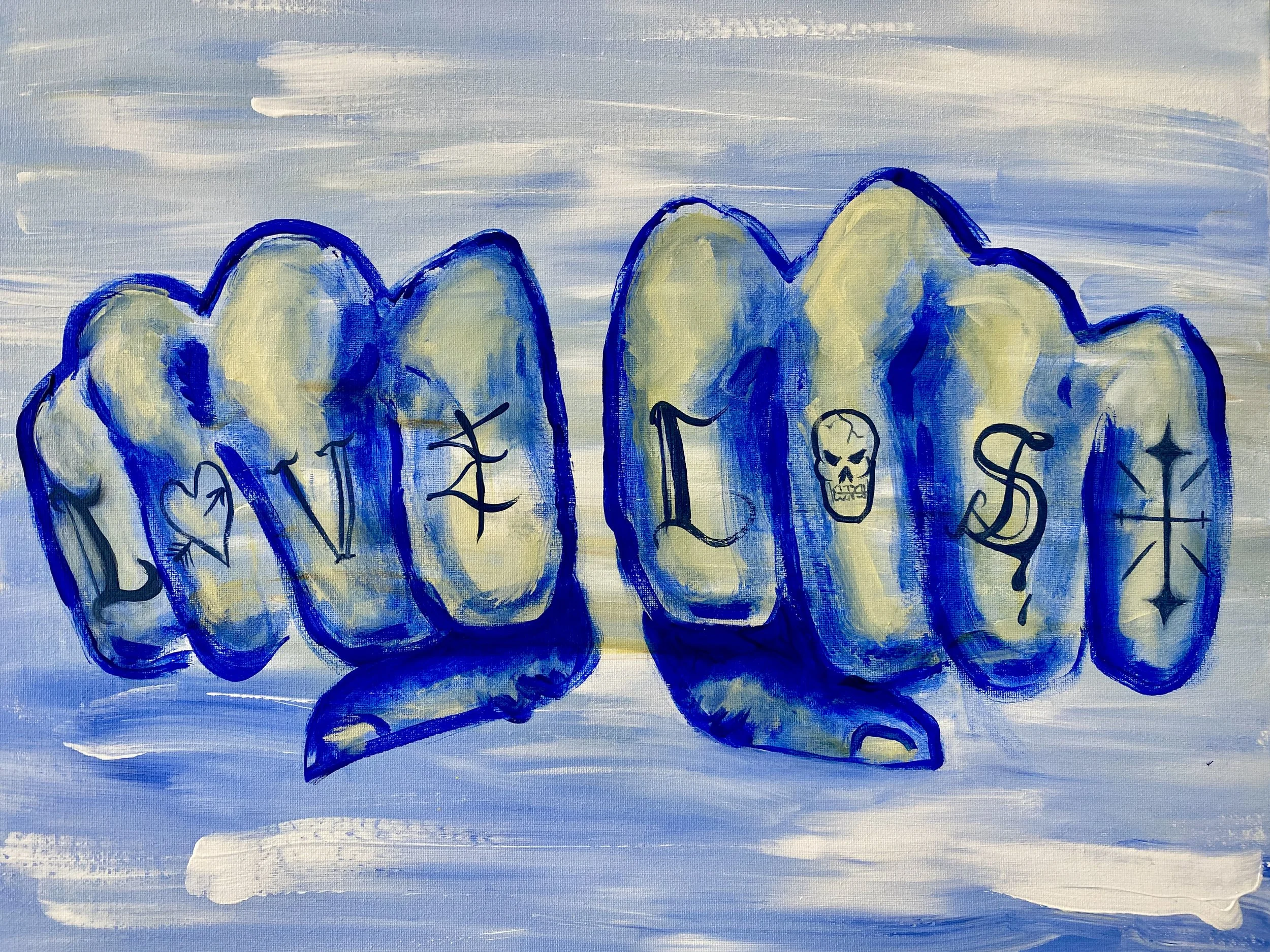Love Lost - 16x20" acrylic