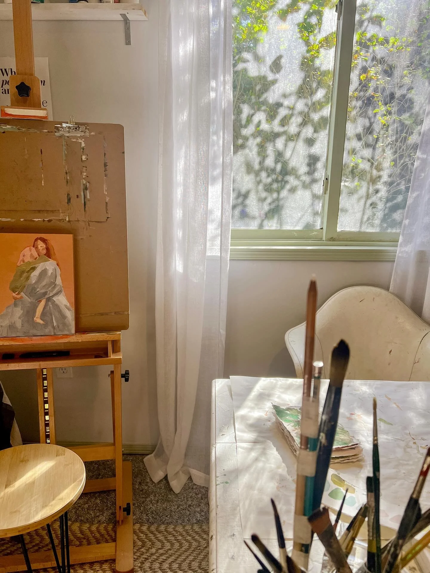 The light was just too good in my little corner this morning ☀️