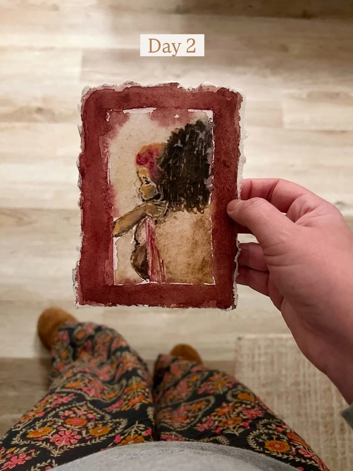 Welp&hellip; it&rsquo;s day 2 of my 28 day art challenge and I&rsquo;m already a day late 🤷🏻&zwj;♀️ but I managed to something, anything, so I&rsquo;m calling it a win.