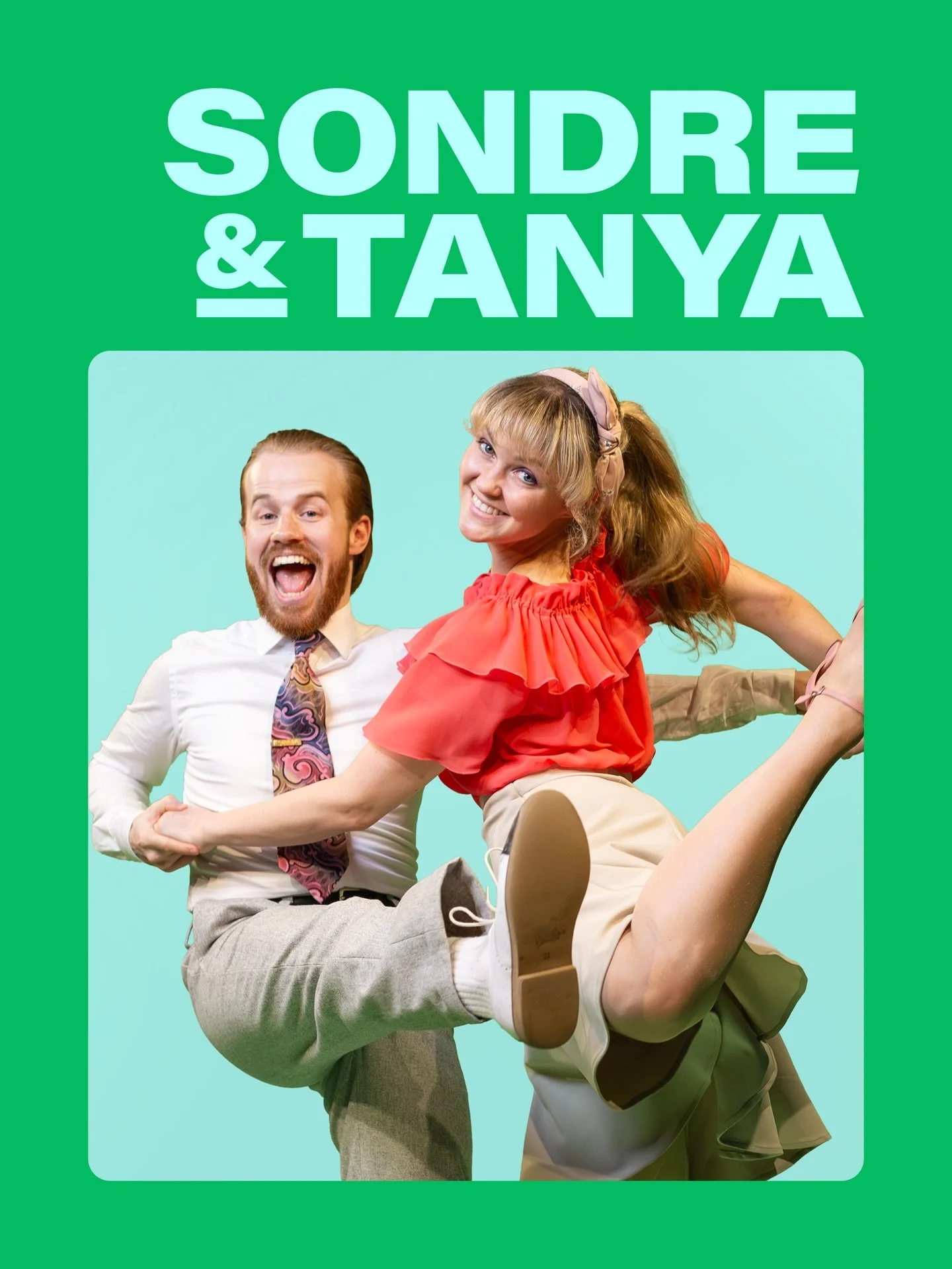 🔔✨ TEACHER ANNOUNCEMENT 🔔✨

It&rsquo;s our great pleasure to be welcoming back the amazing Sondre and Tanya to this year&rsquo;s edition of Swing Brother, Swing! 🥳

Not only are they world champions, Dancing with the Stars mentors, and allround ba