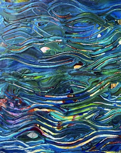 Palouse Swells, 8x10, Acrylic on paper, 2026