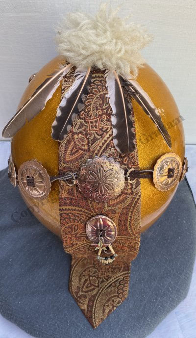 Golden Warrior back view