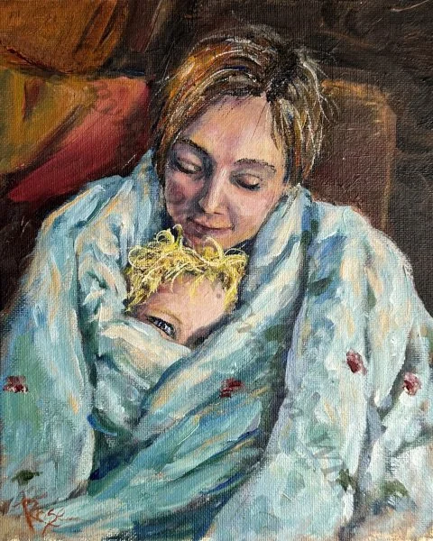 Squiggle Bug, (gift), 8x10, 2026