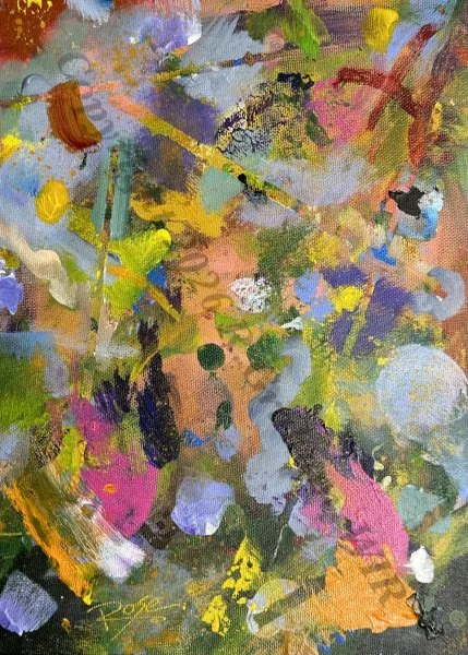 Calm in Chaos, 7x9, 2025