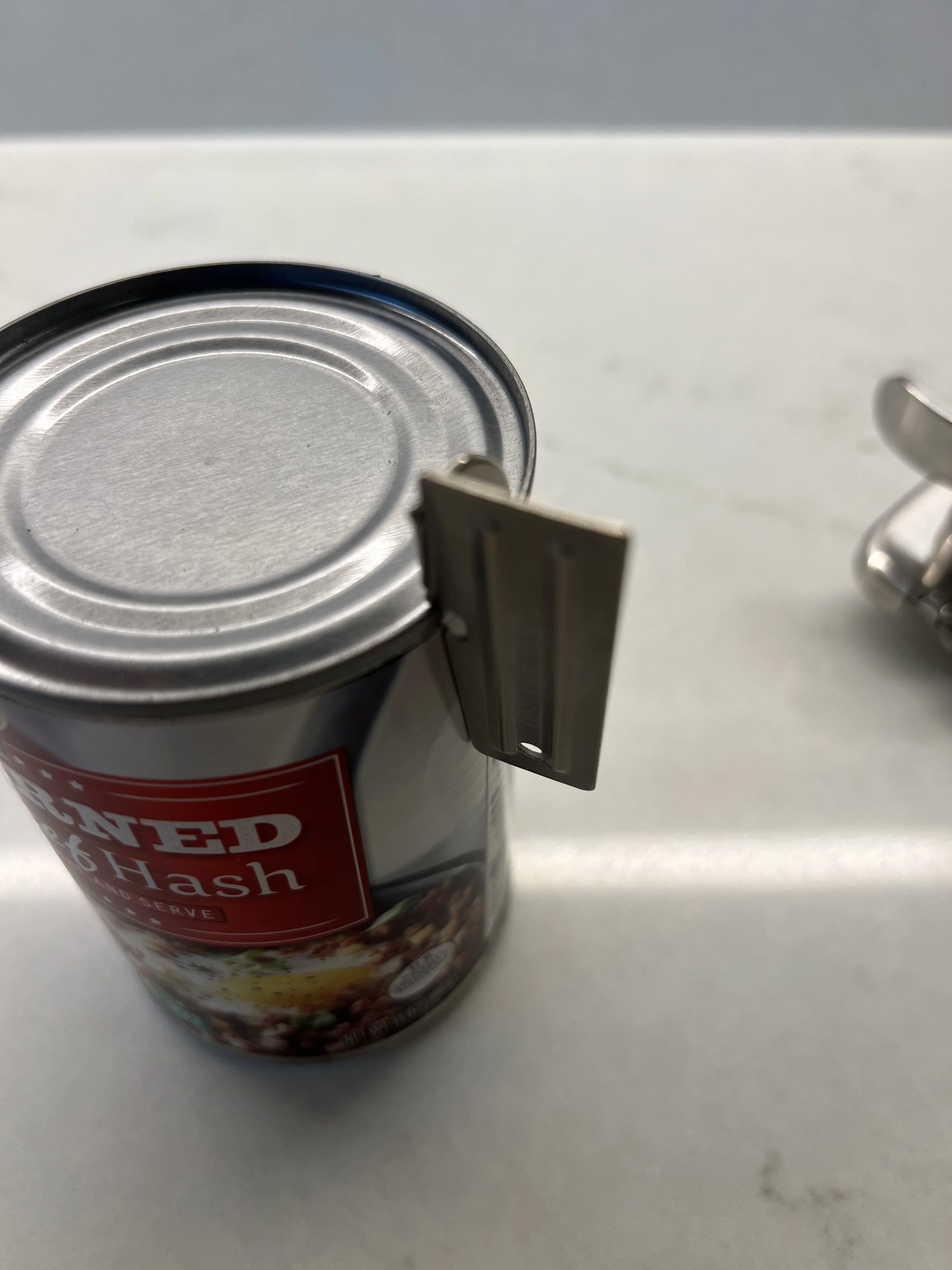 P-38 Can Opener starting position