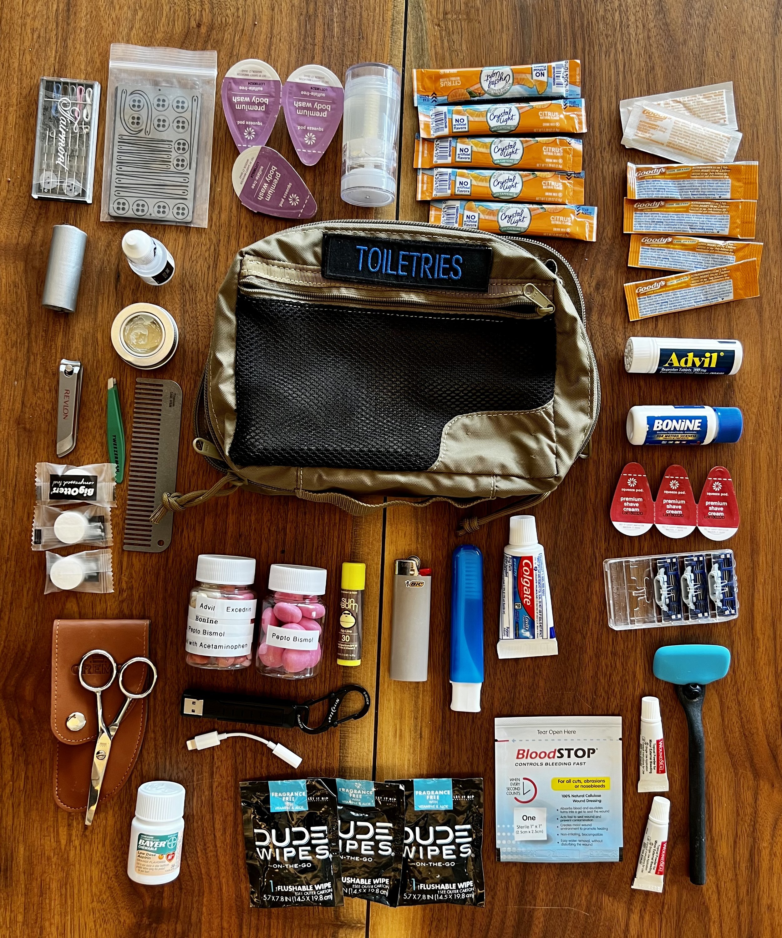 Bugout Bag Hygiene Kit (Stay Fresh in the Apocalypse - or on