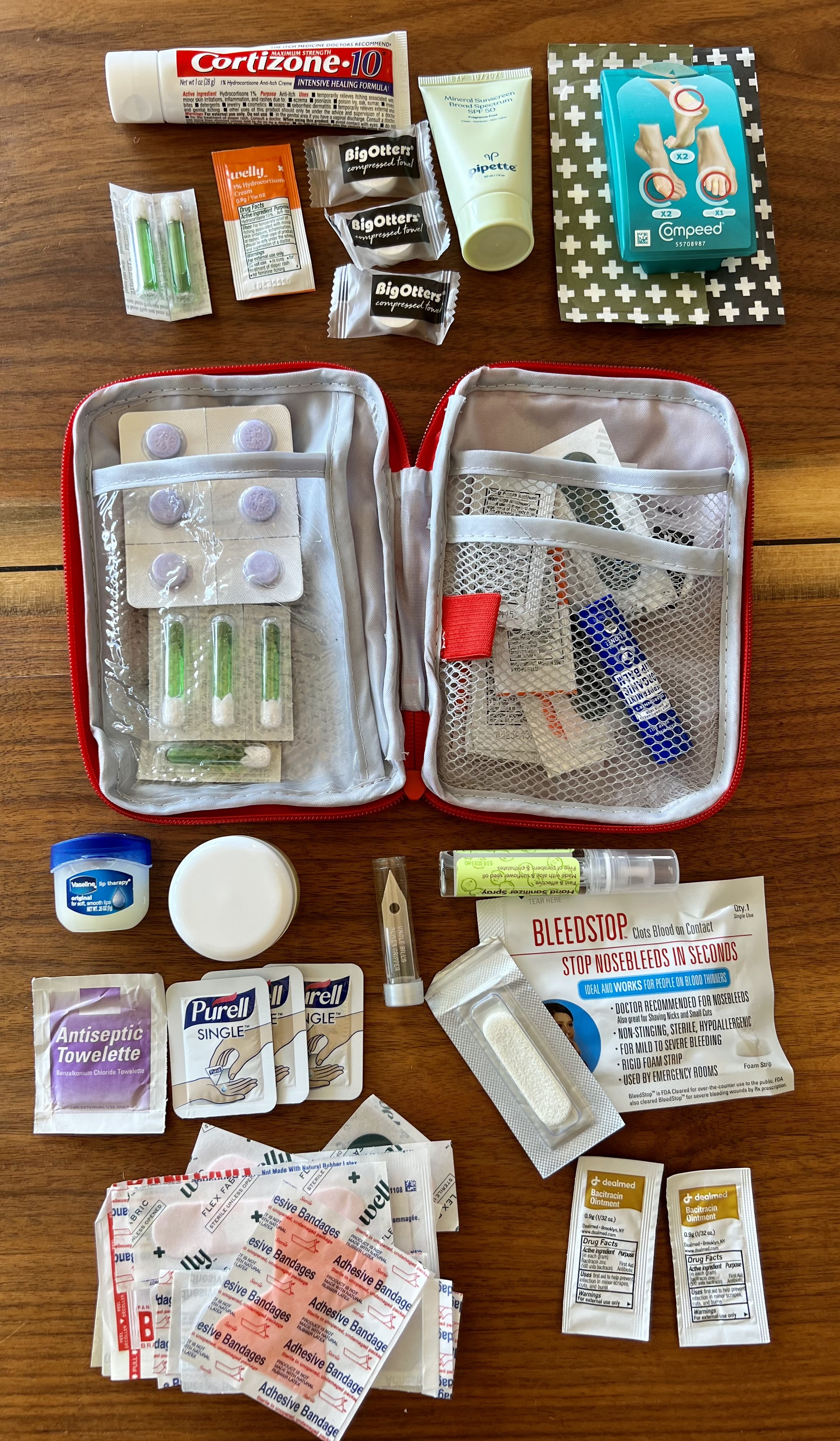 Packing a First Aid Kit for International Travel - yodertoterblog