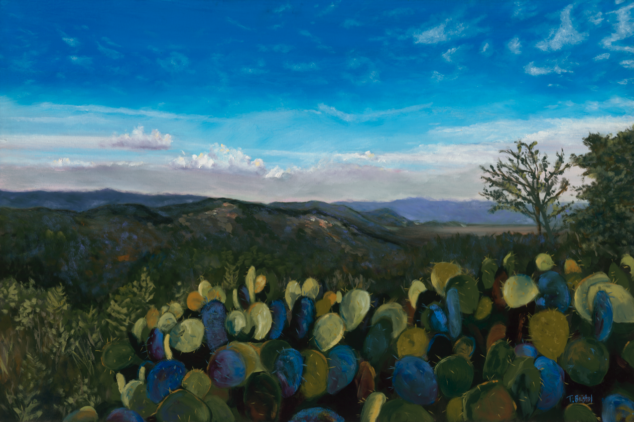Texas Hill Country, 24x36 in. oil on canvas.