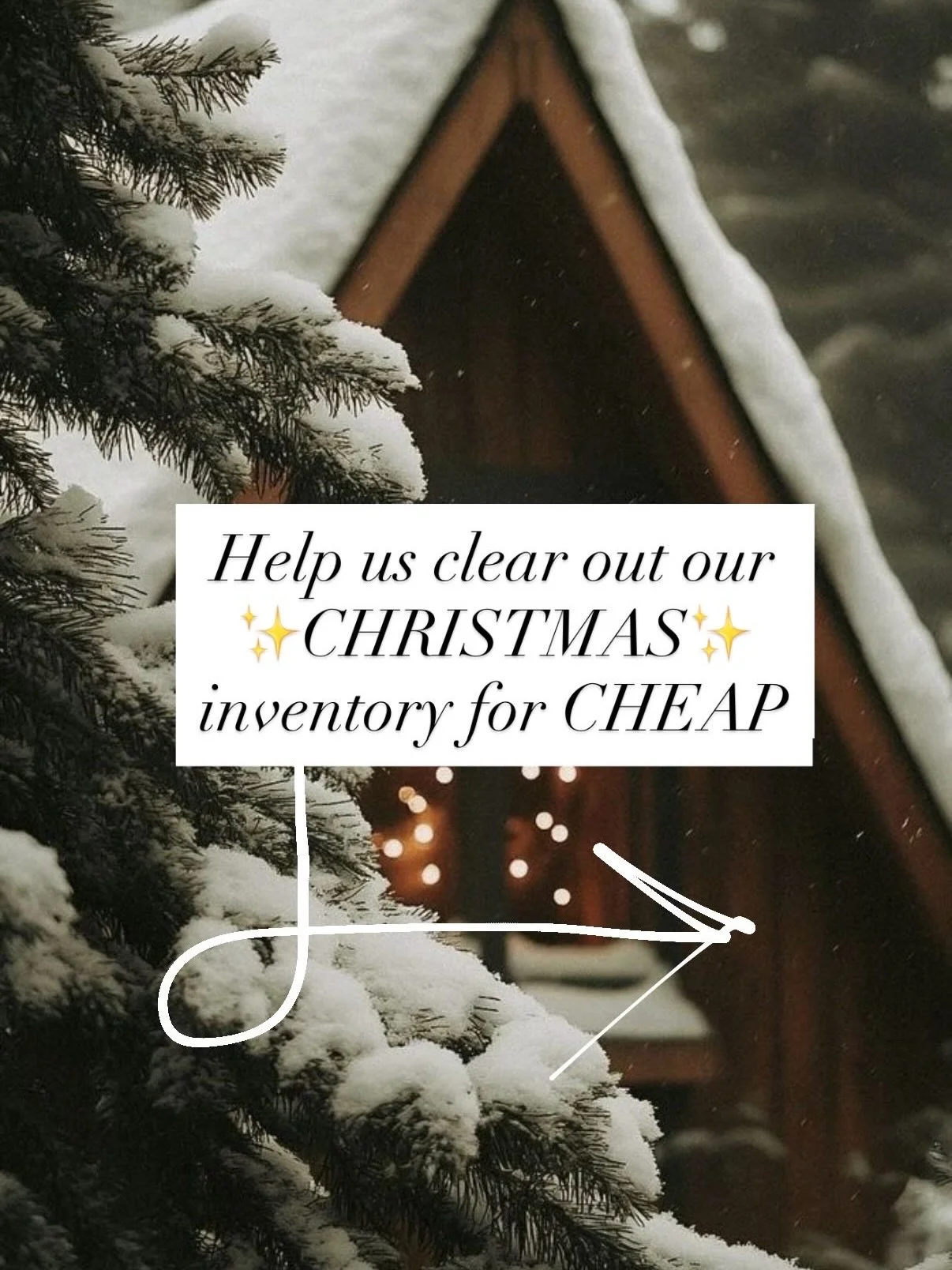 Hi friends! Help us clear out our Christmas inventory for CHEAP!! Swipe through our favorite holiday deals! 

✨Reminder! Everything on our site is 50% off and marked down to WHOLESALE!! So cheap you can shop for you and a friend! 

✨Select Local Pick