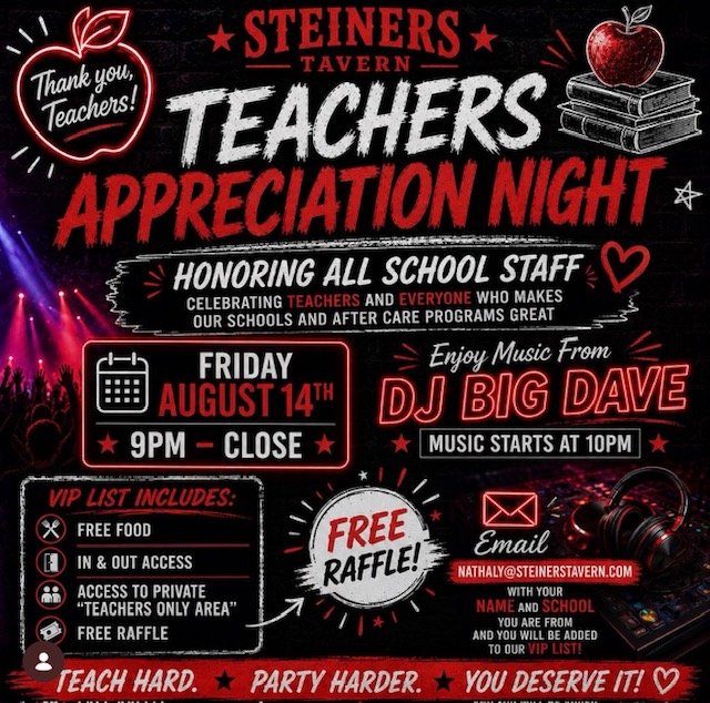 Teachers Appreciation Night