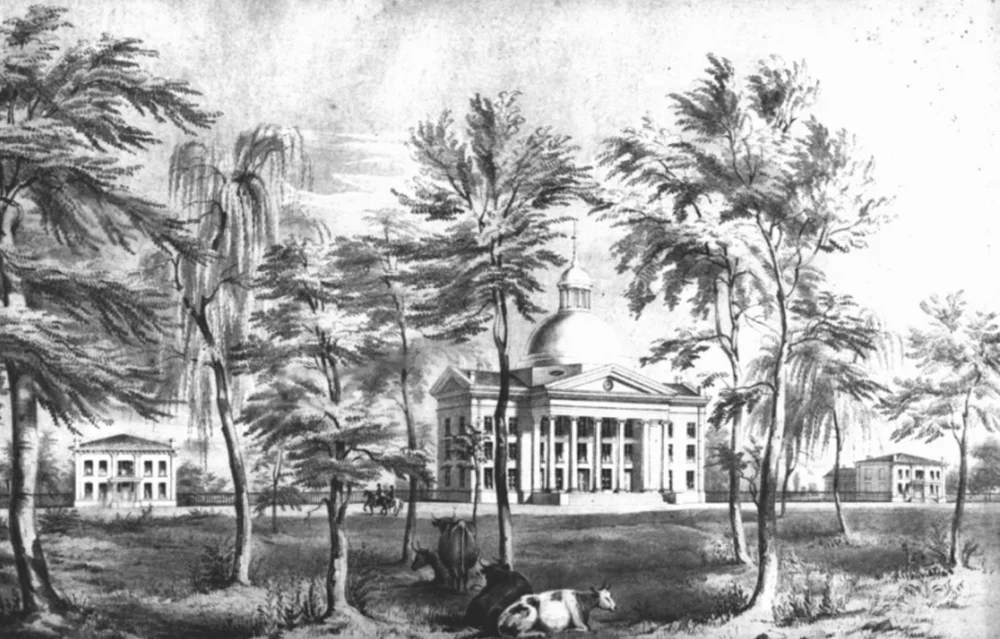 An artist view circa 1850