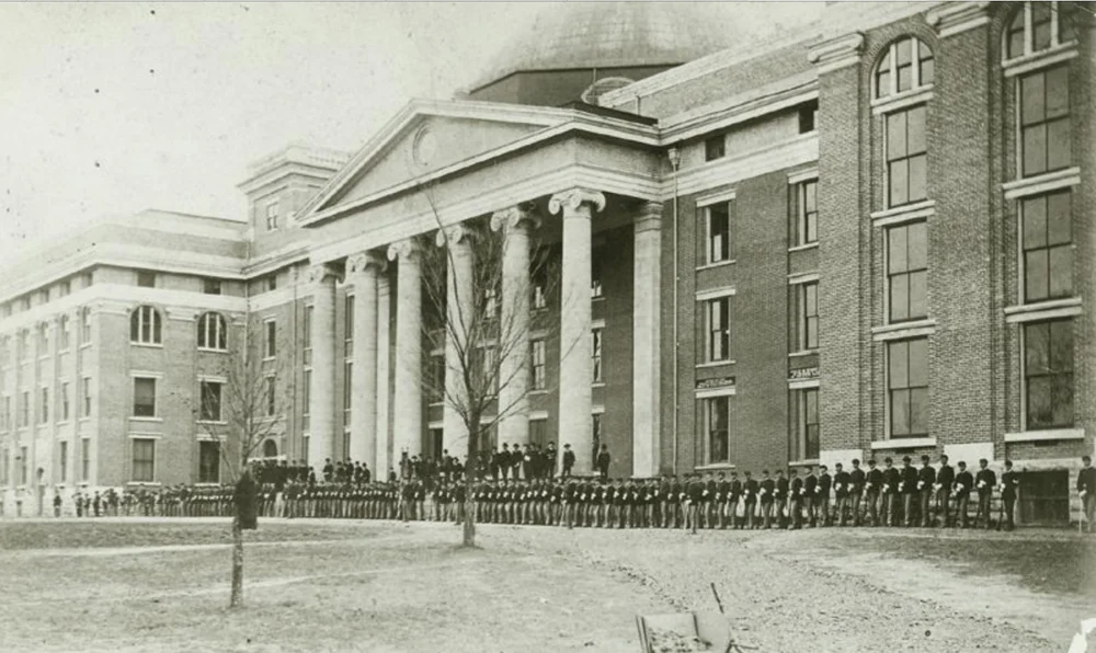 Between 1885-1892, perhaps a ceremony