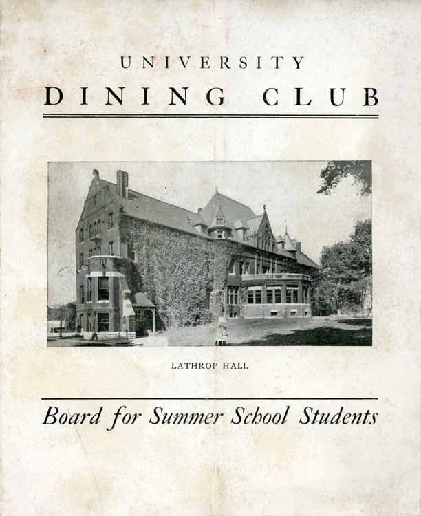 University Dining Club program