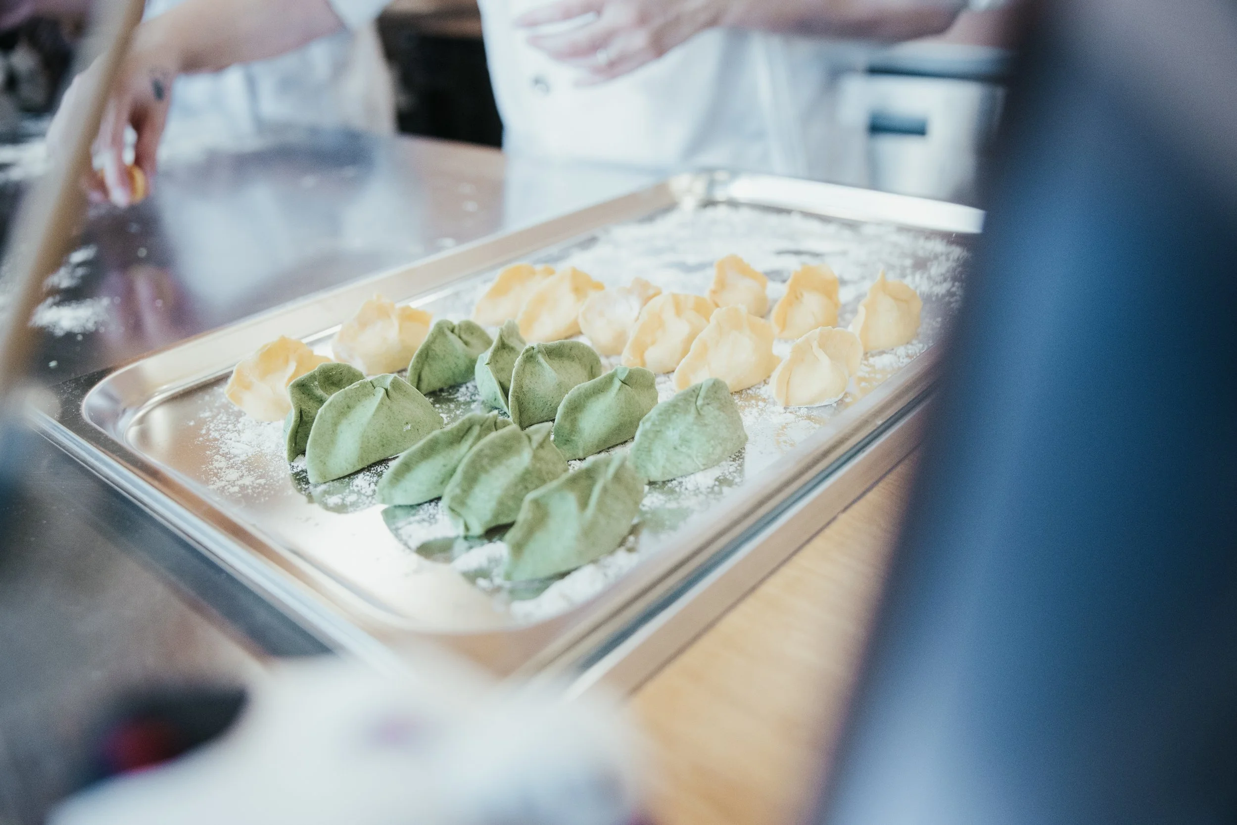 dumplings faits main