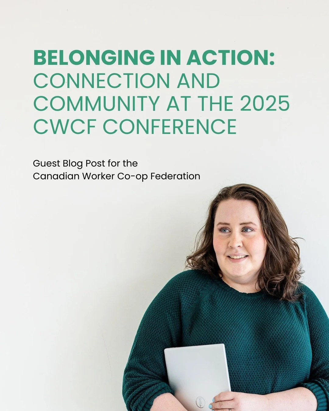 For the first time, a @thecleaningcoop member attended the annual @canadianworkercoop Conference. 

We sent one of our newest members, Hannah, who shared her experiences of this annual get together for worker-owned cooperatives. 

"It started wi