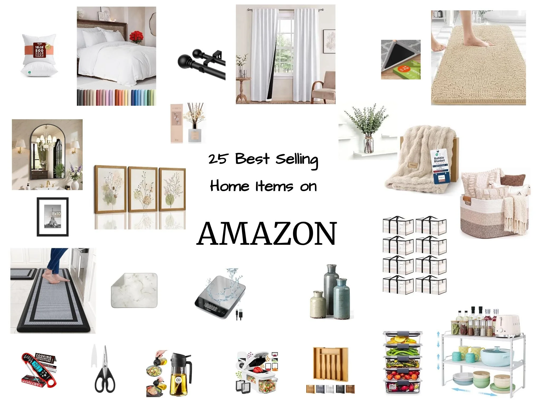 25 BEST-SELLING HOME ITEMS WORTH BUYING ON AMAZON RIGHT NOW