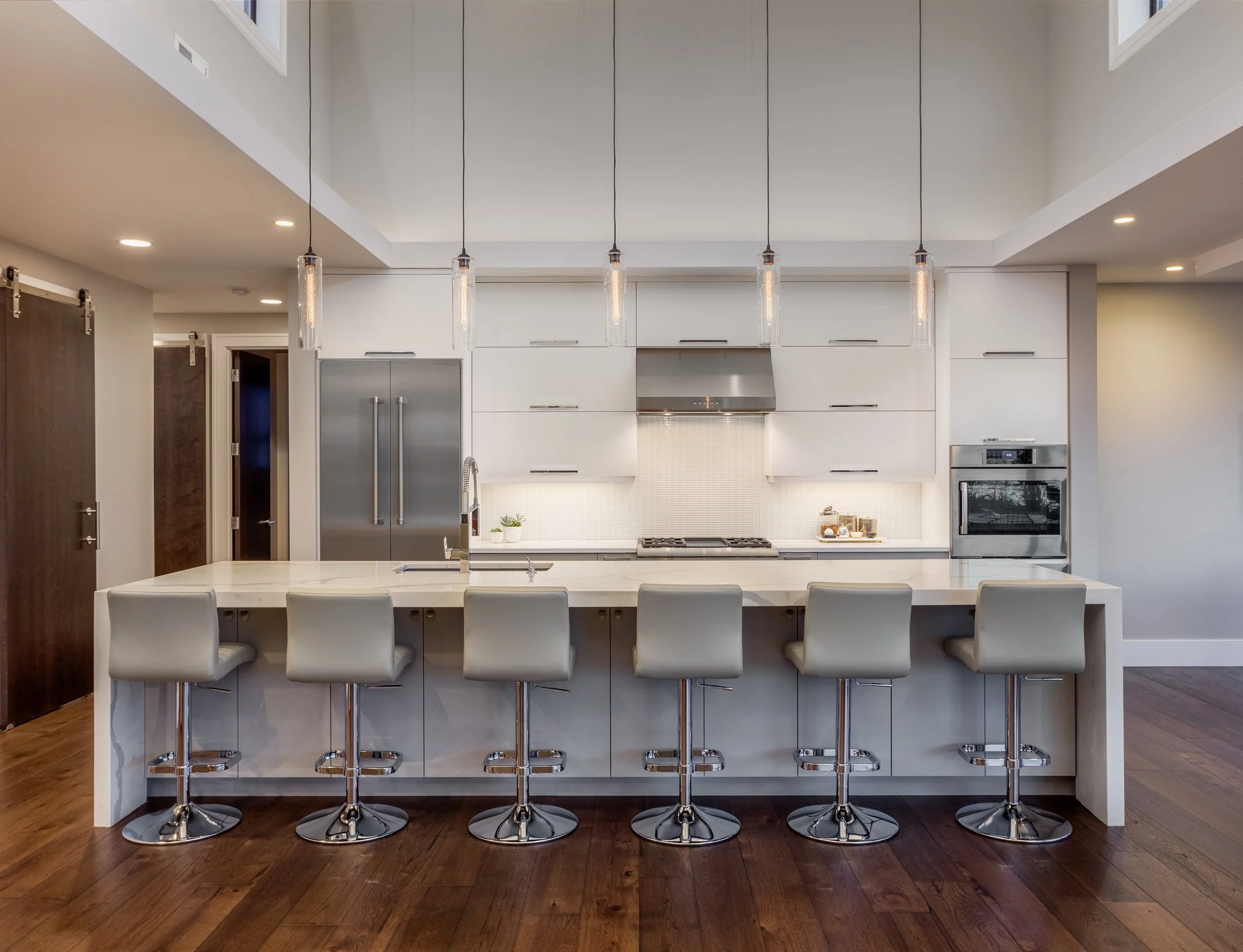 Contemporary Kitchen Remodel by Alpha homes construction project photo