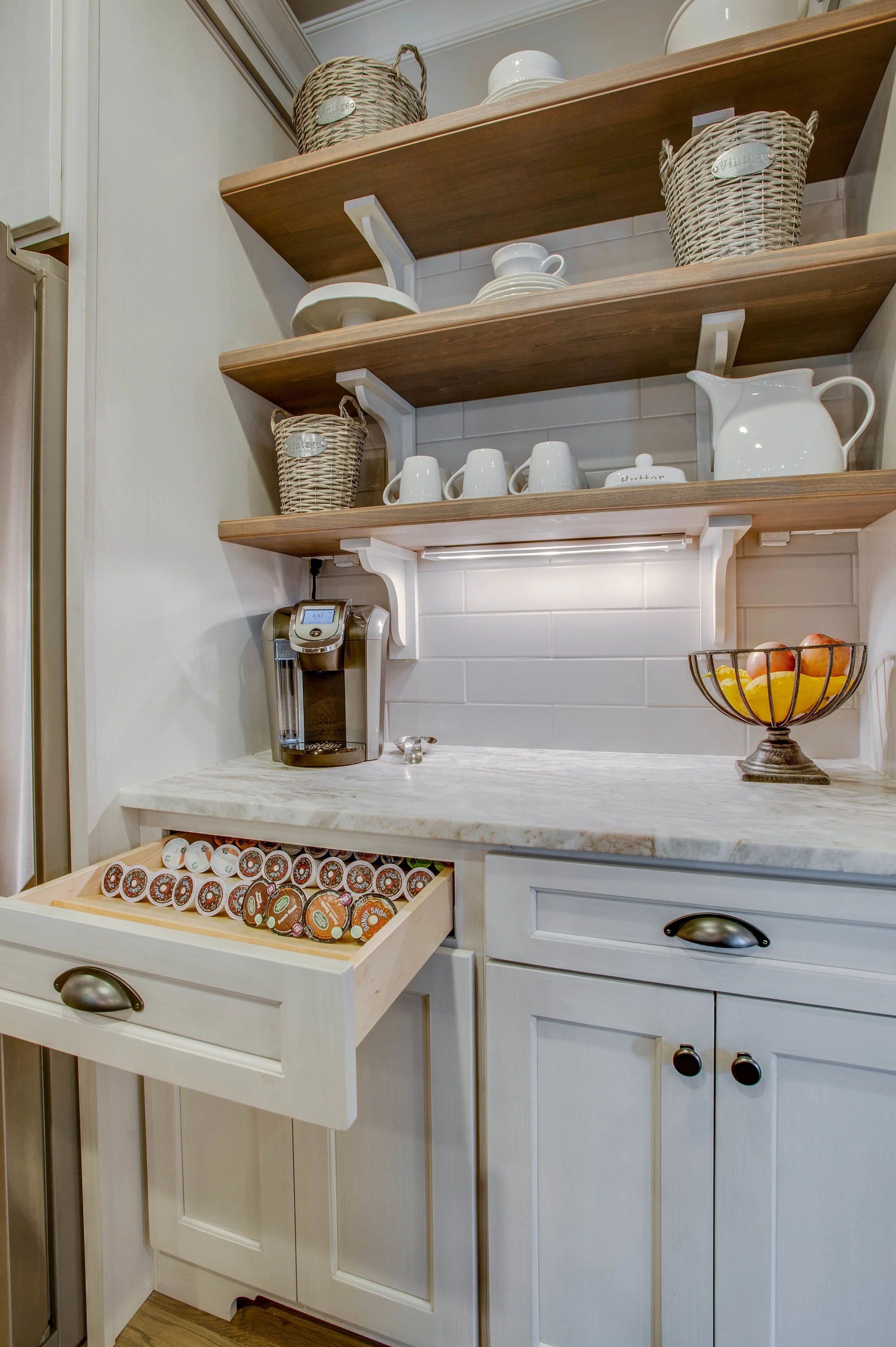 Modern Kitchen Coffee Station