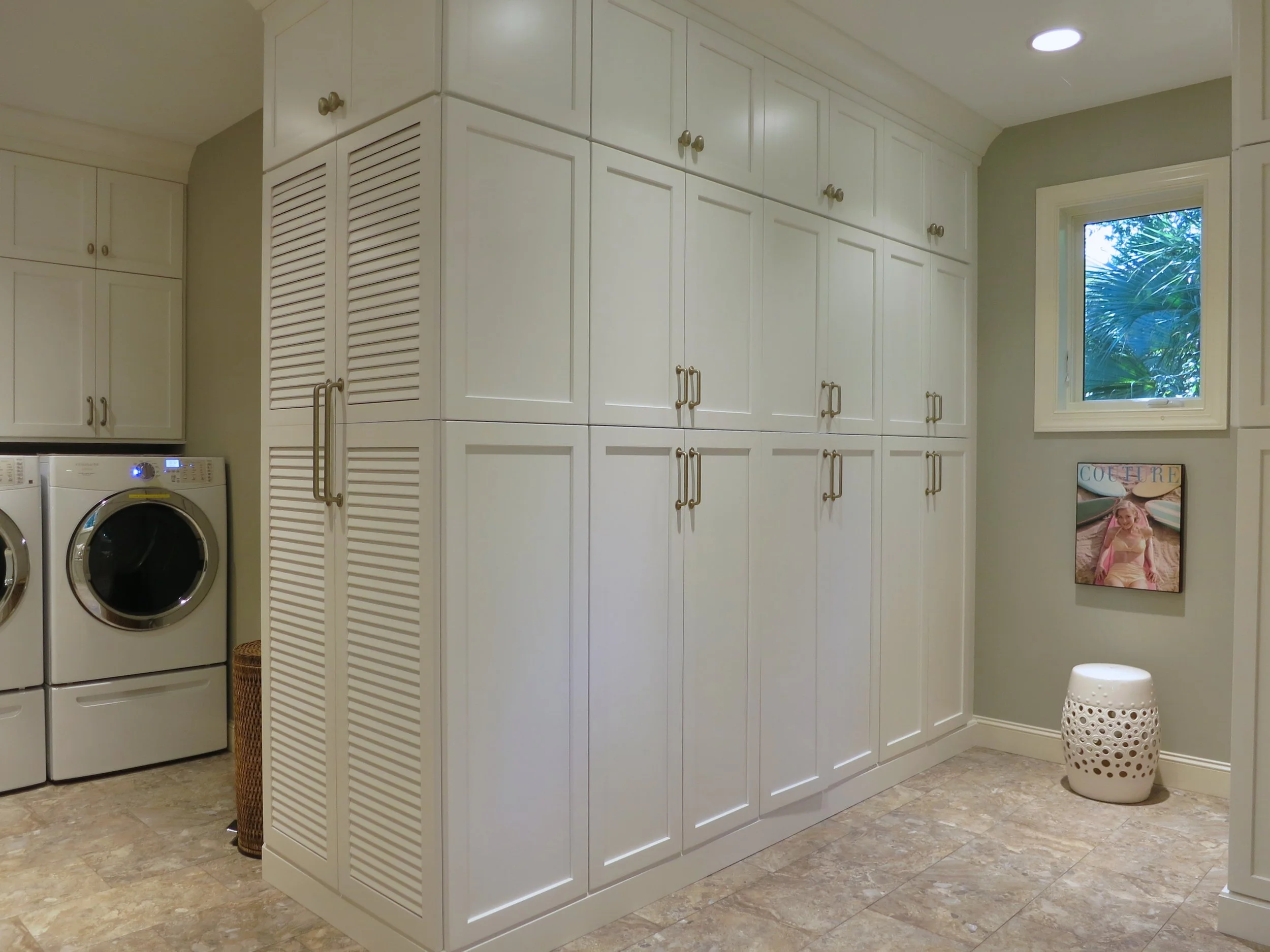 Custom Laundry Room Cabinetry
