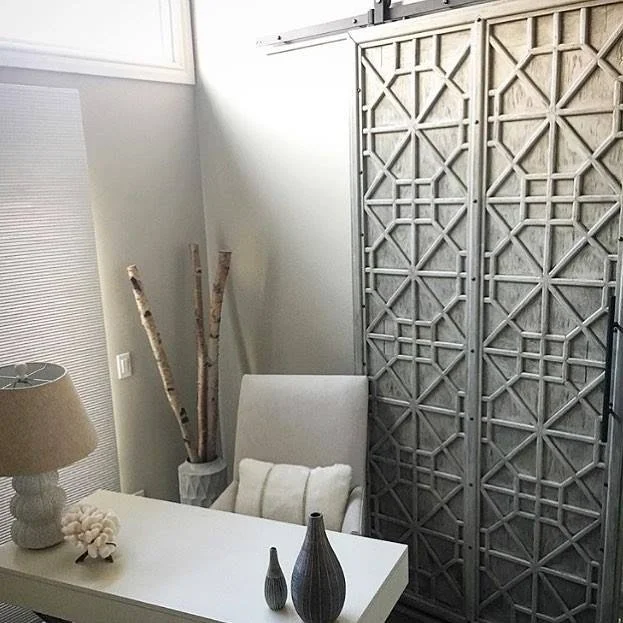 Custom Made Vintage Style Sliding Door