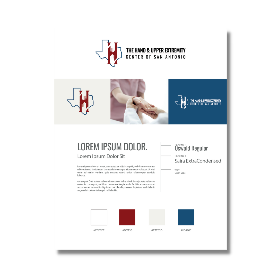 Brand Guidelines - Marketing Agency - Hand and Upper Extremity Center