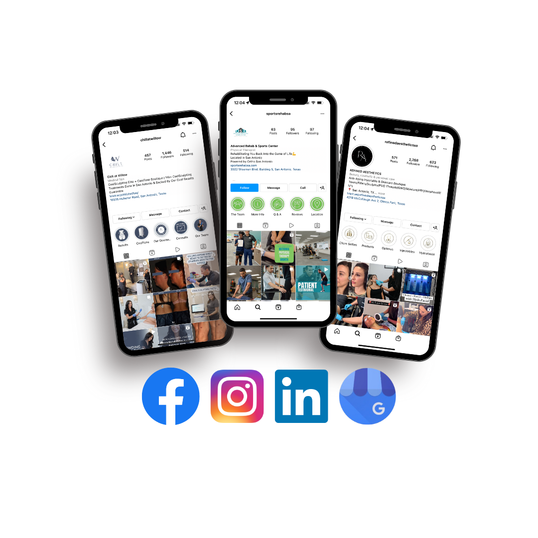 Social Media Content for Healthcare Practices  San Antonio, Texas-2tenMarketing