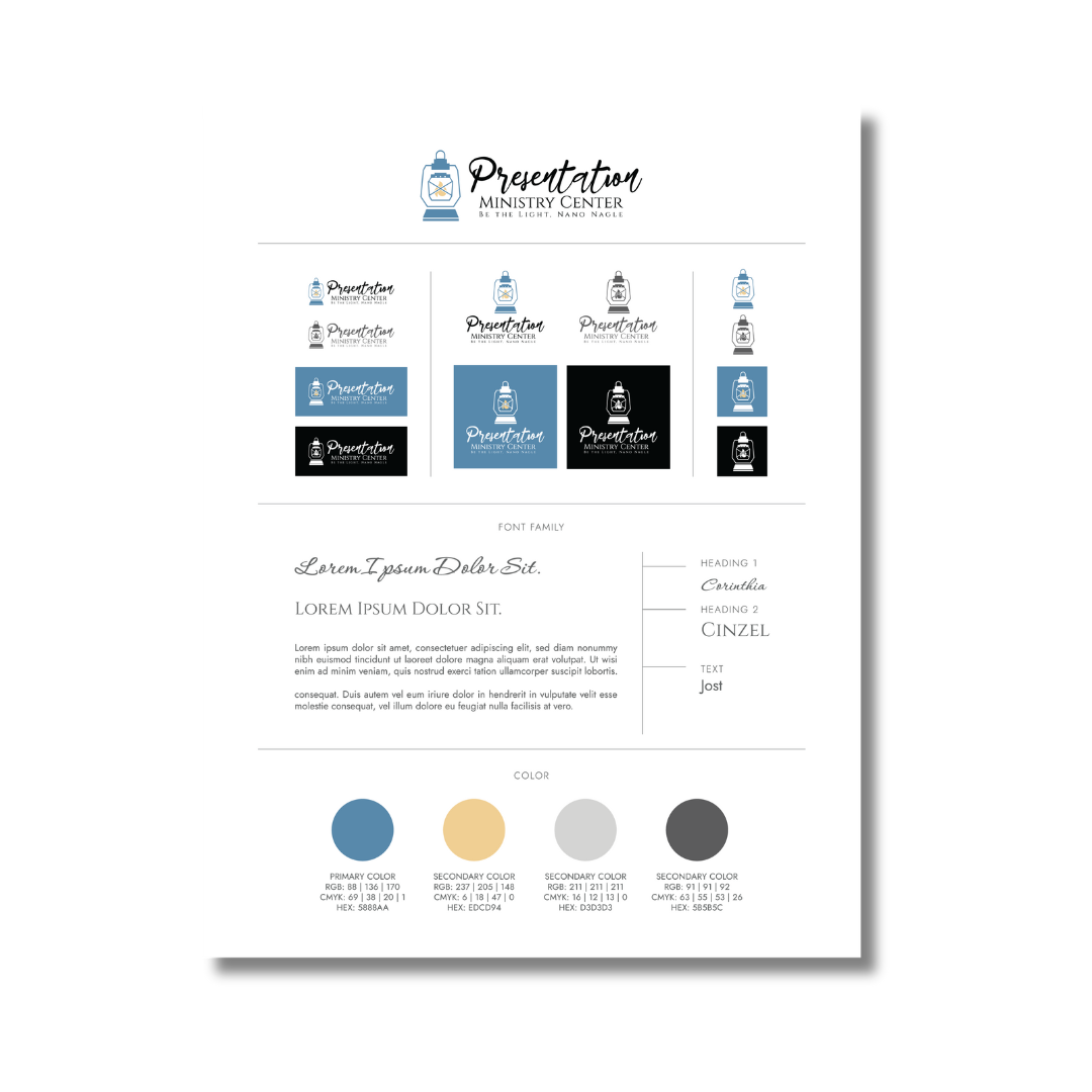 Non-Profit Organization Brand Guidelines