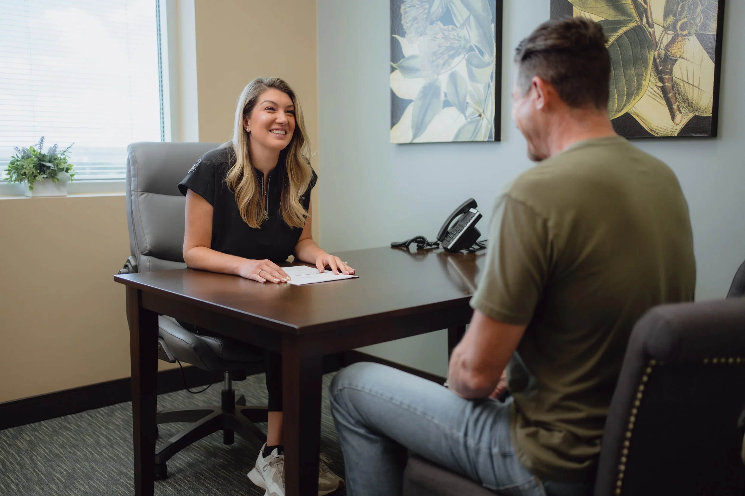 Professional functional medicine clinic photography for New Wellness anti-aging practice