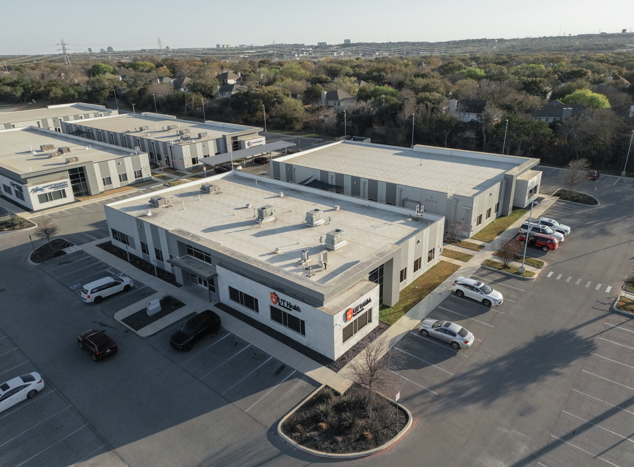 Drone photography for Core 3 Contracting project in San Antonio