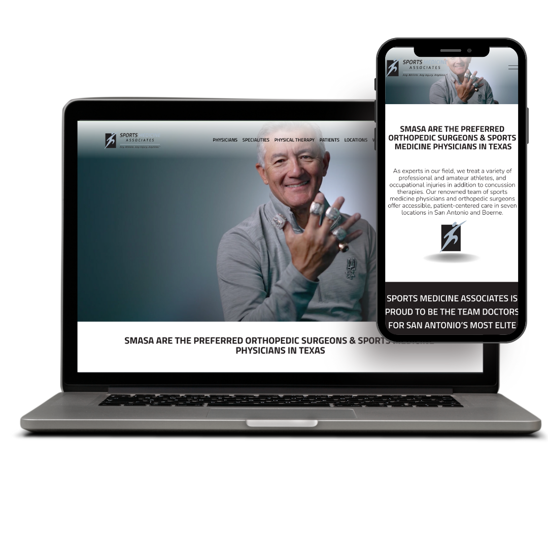 Website Design for Physicians in San Antonio by 2ten Marketing